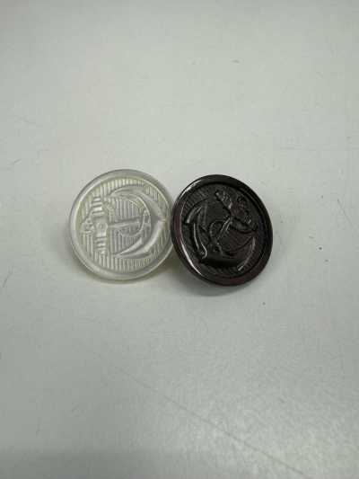 SL-15 國產 適用於西裝・夾克 天然貝殼鈕扣 錨形圖案
