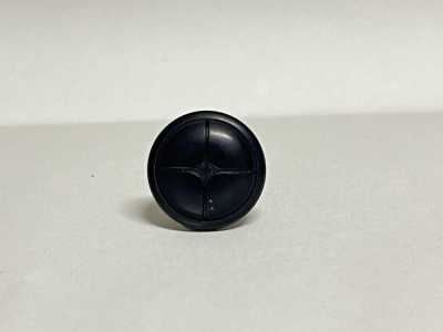 XRP8100 仿皮鈕扣 黑色