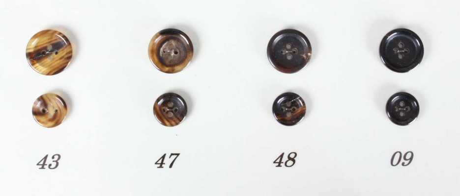 WT481 適用於西裝·夾克的真水牛角鈕扣