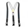 SR-GREY SR-GREY 背帶 EXCY 吊帶 灰色 素色 2合1 35mm 彈性