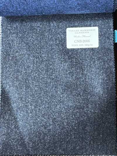 CNB2006 CANONICO（卡諾尼科） 經典款 羊毛法蘭絨 深藏青色 素色