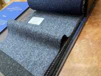 CNB2007 CANONICO經典款WOOLEN FLANNEL""藍灰色純色"[面料] 佳能 更多照片