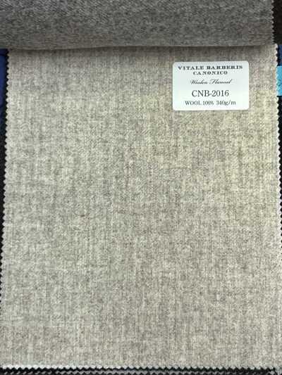 CNB2016 CANONICO(卡諾尼科) 經典款 毛紡法蘭絨 淺米色 素色