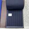 15CN1616 CANONICO Super110'線PRUNELLE條紋灰色