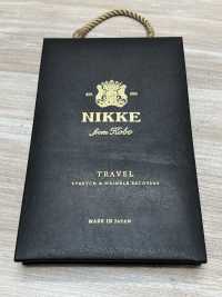 896M2320-598 NIKKE TRAVEL 炭灰色格紋S120s[布料] 鎳 更多照片