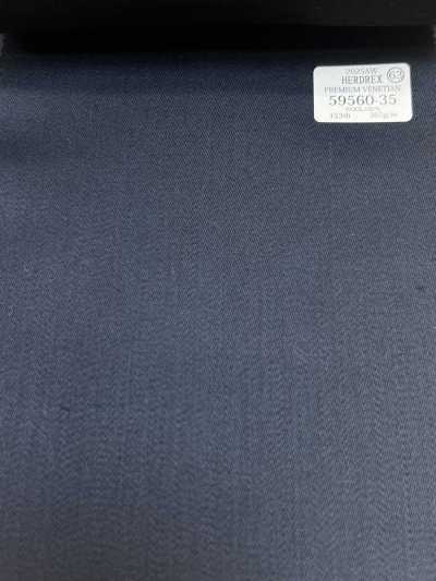 59560-35 26AW HERDREX 【PREMIUM VENETIAN】 高級威尼斯呢 藍色 素色