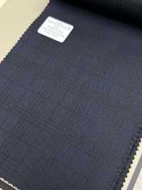 59437-24 25AW BEST SELECTION [Lustre] Luster Navy Shadow 格紋[布料] 國島株式會社 更多照片