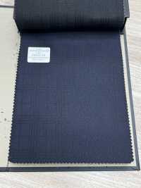 59437-24 25AW BEST SELECTION [Lustre] Luster Navy Shadow 格紋[布料] 國島株式會社 更多照片