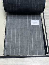 09407-47 25AW BEST SELECTION【傳統布料】傳統布料防潑水彈性灰色條紋 國島株式會社 更多照片