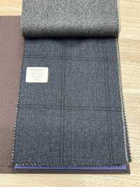 55CN5516 CANONICO MILLED TROPICAL 海軍藍格紋[布料] 佳能 更多照片