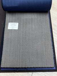 55CN5553 CANONICO PERENNIAL SUPER110'S 淺灰色人字紋[布料] 佳能 更多照片