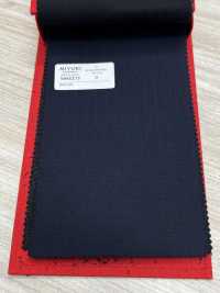5MK0215 MIYUKI EVER WOOL 暗影條紋海軍藍[布料] 美雪毛紡廠 更多照片