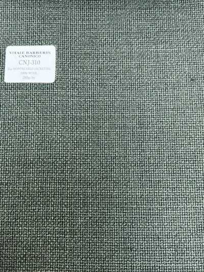 CNJ310 CANONICO(卡諾尼科) 經典 21μ MONTECARLO 夾克面料 Hopsack 綠色 素色