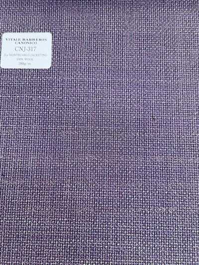 CNJ317 CANONICO（卡諾尼科） 經典 21μ MONTECARLO 夾克面料 蜂巢呢 薰衣草紫 純色
