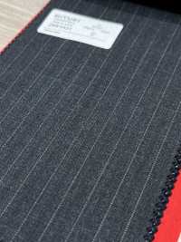 2MK4421 26SS Miyuki布料MIYUKI ESSENTIALS ACTIVA 炭灰色條紋 美雪毛紡廠 更多照片