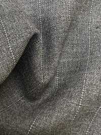 2MK4443 26SS Miyuki布料MIYUKI ESSENTIALS ACTIVA 中灰色條紋 美雪毛紡廠 更多照片