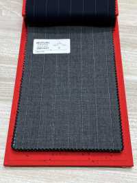 2MK4443 26SS Miyuki布料MIYUKI ESSENTIALS ACTIVA 中灰色條紋 美雪毛紡廠 更多照片