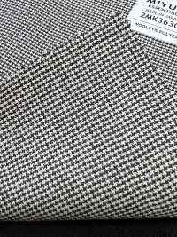 2MK3630 26SS Miyuki布料MIYUKI ESSENTIALS ACTIVA COOLTEC 淺灰色小圖案 美雪毛紡廠 更多照片