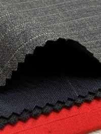 2ML4560 26SS Miyuki布料MIYUKI Essentials TROPICS 炭灰色條紋 美雪毛紡廠 更多照片