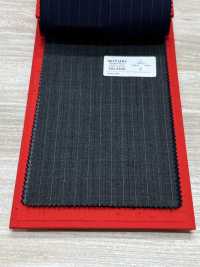 2ML4560 26SS Miyuki布料MIYUKI Essentials TROPICS 炭灰色條紋 美雪毛紡廠 更多照片