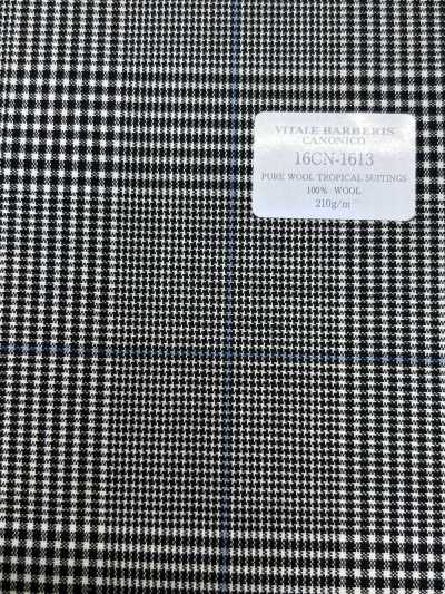 16CN1613 26SS VBC 維塔萊·巴爾貝里斯·卡諾尼科 純羊毛熱帶西裝面料