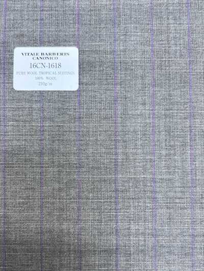 16CN1618 26SS VBC 维塔莱·巴贝里斯·卡诺尼科 純羊毛熱帶呢西裝面料