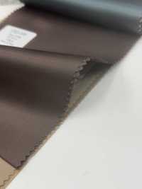 URJ-109 義大利製 100%銅氨印花里料，純色棕色。[裡料] TCS 更多照片