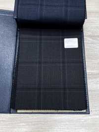 M02063-5 KUNISHIMA1850 獨家系列【超細精紡】灰色格紋[布料] 國島株式會社 更多照片