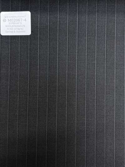 M02067-4 KUNISHIMA1850 獨家系列【W/S Executive Stripe】 深炭灰色 條紋