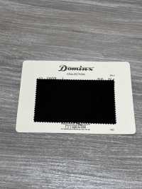 21522D-1 三股高撚紗線，100%羊毛，DOMINX（Dominx）黑色[布料] 葛根毛織物（DOMINX） 更多照片