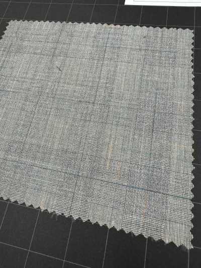 1AGA36-13 【限量庫存】NIKKE TEXTILE布料 Super100's 紗染熱帶 格倫格紋