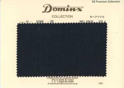 4289-2 經典款 山羊絨斜紋布 小山羊絨 DOMINX Premium Collection 藏青