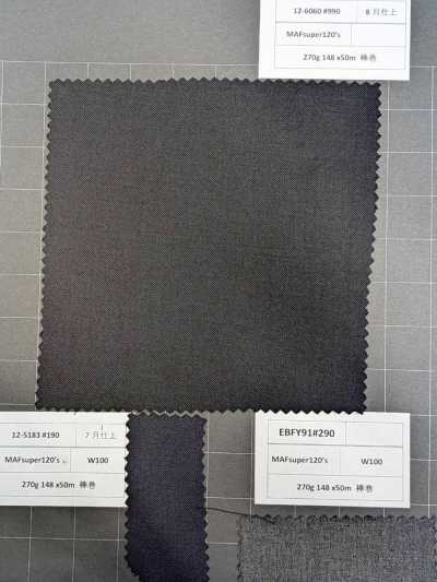 40B800-990 【僅限庫存】Nikke Textile布料 MAFsuper120's 黑色