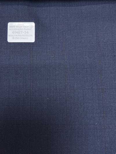 69417-34 26AW BESTSELECTION 【MODERNIZED FABRIC】 現代化面料 藏青色 素色