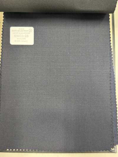 69423-28 26AW BESTSELECTION【輕質華達呢】深海軍藍 素色
