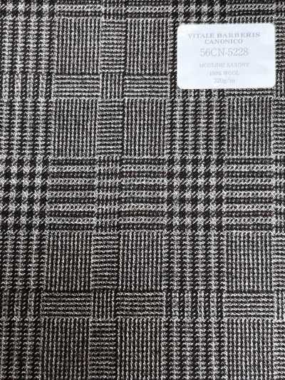 56CN5228 CANONICO（卡諾尼科） 21支 穆林 薩克森 棕色 格倫格紋