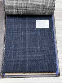 56CN5245 CANONICO(卡諾尼科) 磨毛熱帶呢 海軍藍 格倫格紋[布料] 佳能 更多照片