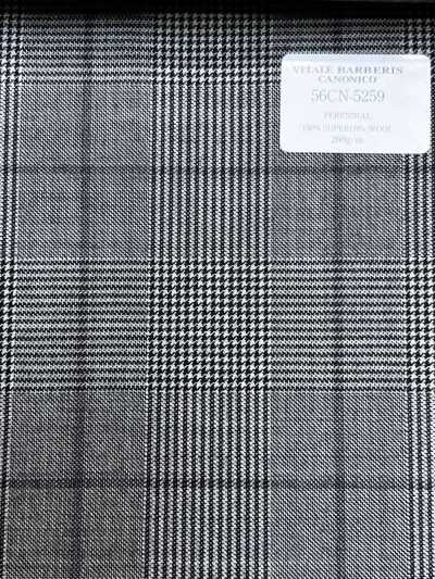56CN5259 CANONICO（卡諾尼科） PERENNIAL-CLASSICS 單色格倫格紋