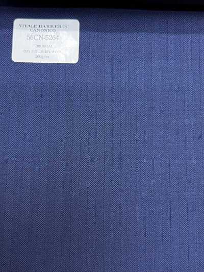 56CN5264 CANONICO（卡诺尼科） PERENNIAL-CLASSICS 海軍藍 人字紋
