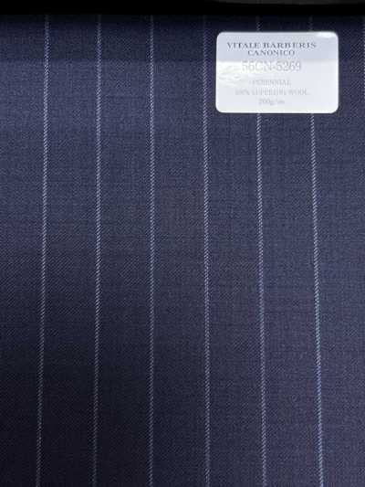 56CN5269 CANONICO（卡諾尼科） PERENNIAL-CLASSICS 深藏青 條紋