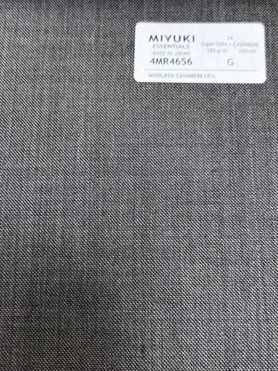 4MR4656 26AW Super100's × 喀什米爾 淡茶 純色