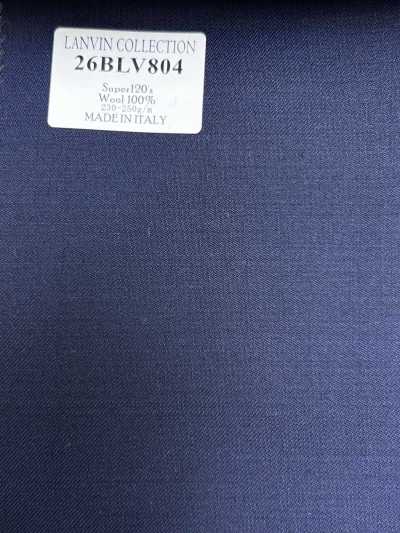 26BLV804 LANVIN COLLECTION Super120's 藏青色 純色