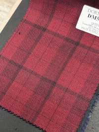 DM5137 DORMEUIL QUEEN Super100's 紅色格紋[布料] 細井商事株式會社 其他圖片