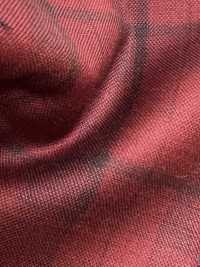 DM5137 DORMEUIL QUEEN Super100's 紅色格紋[布料] 細井商事株式會社 其他圖片