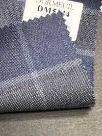 DM5144 DORMEUIL QUEEN Super100's 海軍藍 格紋[布料] 細井商事株式會社 其他圖片