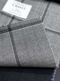 CR6613 CARNET 3PLY 淺灰色 格紋[布料] 細井商事株式會社 其他圖片