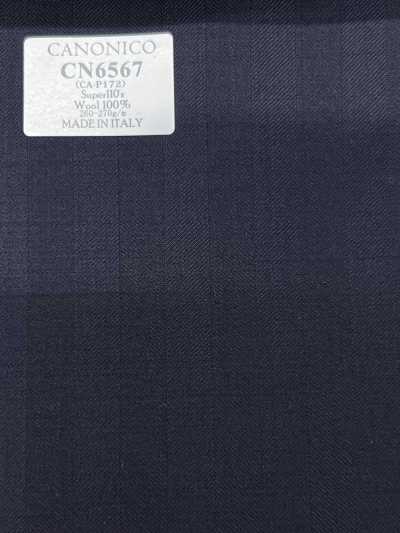 CN6567 CANONICO Super110's 深藏青 條紋