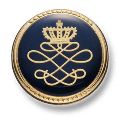 803 日本國產 西裝・夾克用 金屬鈕扣 金色/海軍藍
