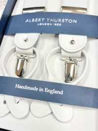 AT-WHITE Albert Thurston吊帶純色2way 型[正裝配飾] ALBERT THURSTON 更多照片