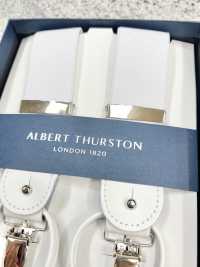 AT-WHITE Albert Thurston吊帶純色2way 型[正裝配飾] ALBERT THURSTON 更多照片
